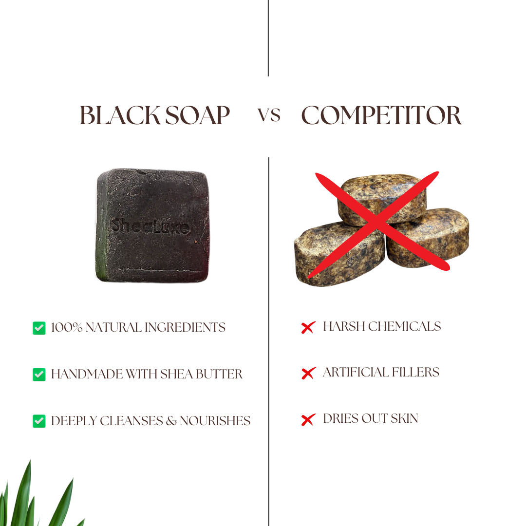 Lemongrass African Black Soap.