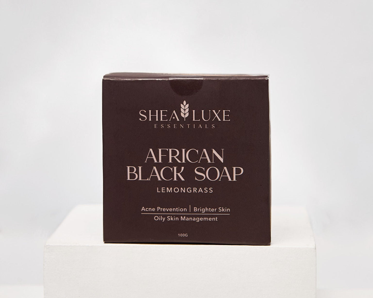 Lemongrass African Black Soap.