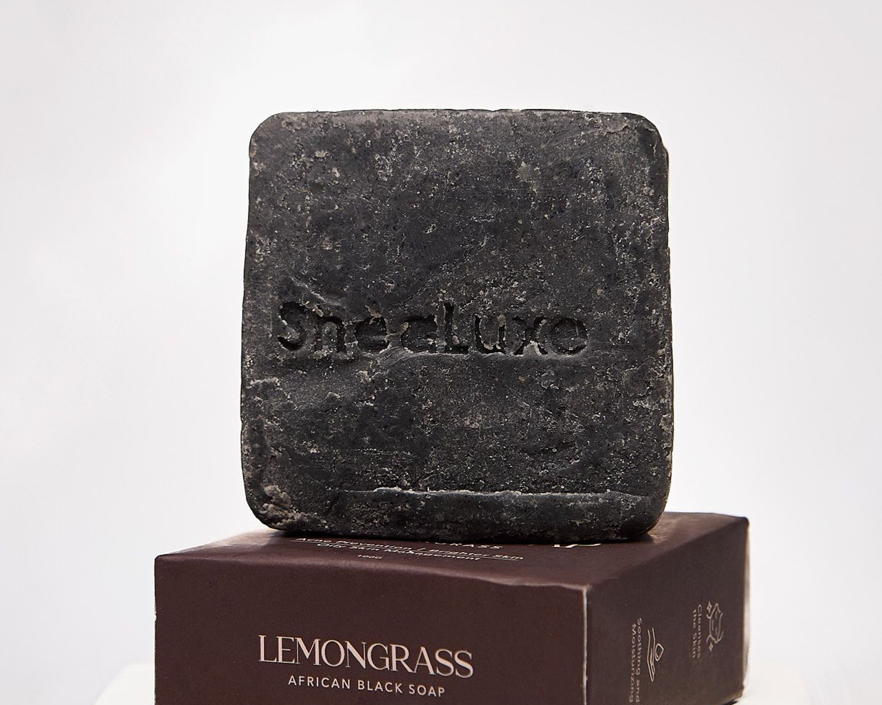 Lemongrass African Black Soap.